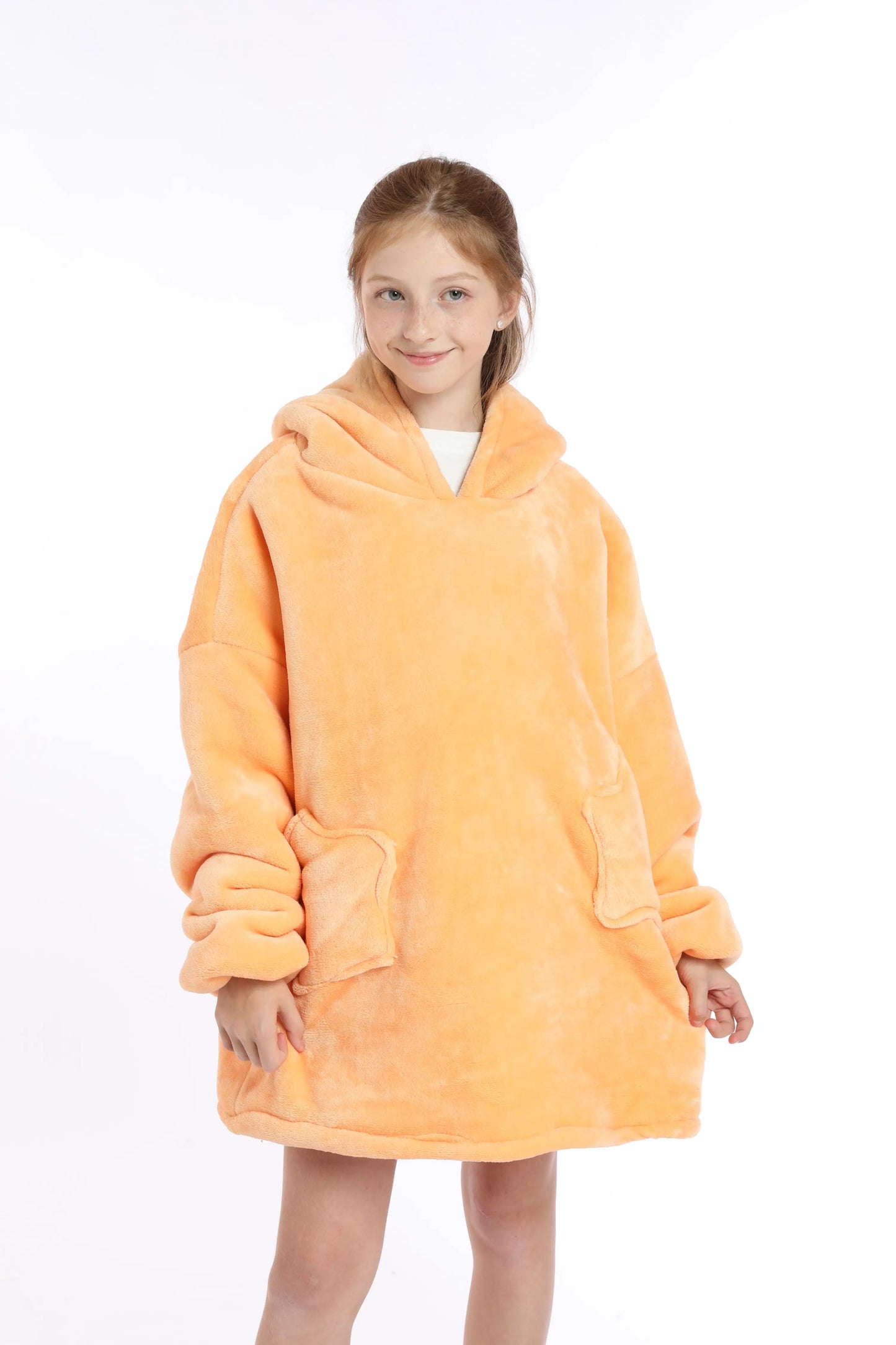 🦥 The Snuggly Sloth™ Cozy Warm Wearable Blanket Hoodie For Teens