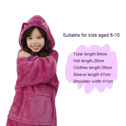 🦥 The Snuggly Sloth™ Plush Pet Children Hoodie