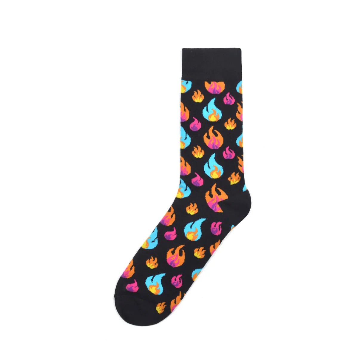 Fun Animal & Food Print Crew Socks