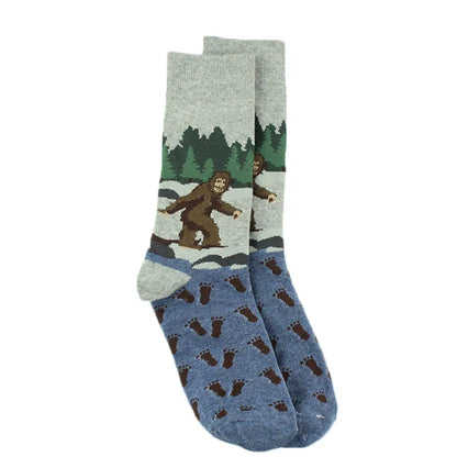 Fun Animal & Food Print Crew Socks
