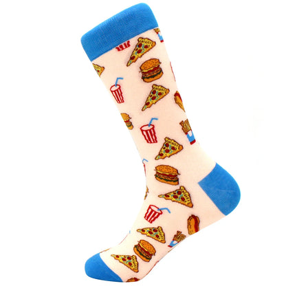 Fun Cartoon Cotton Crew Socks