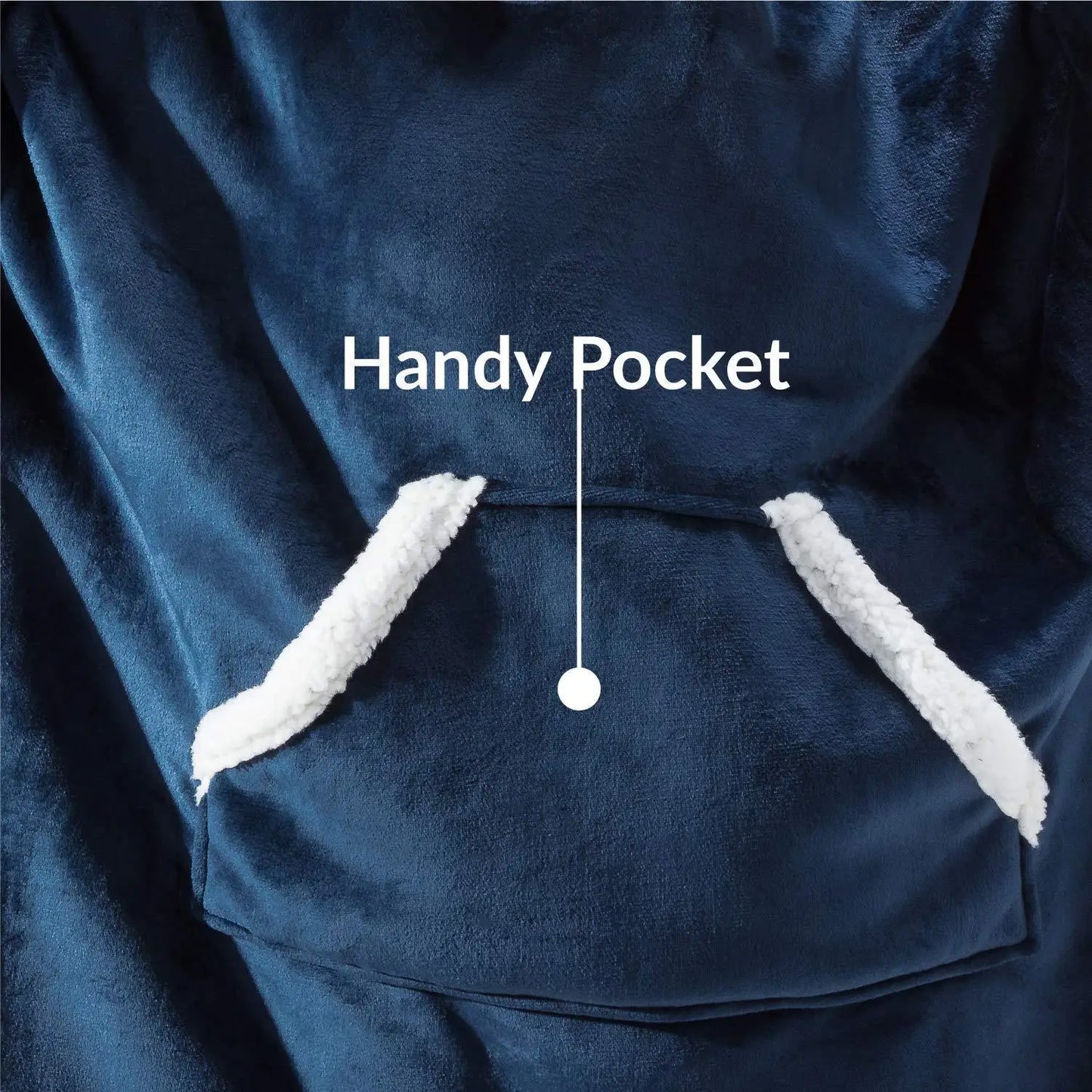 🦥 The Snuggly Sloth™ Hoodie Blanket Unisex Oversized Fleece Hoodie For Men & Women