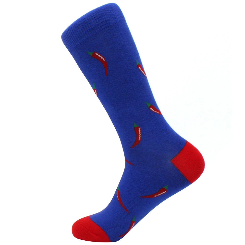 Fun Cartoon Cotton Crew Socks