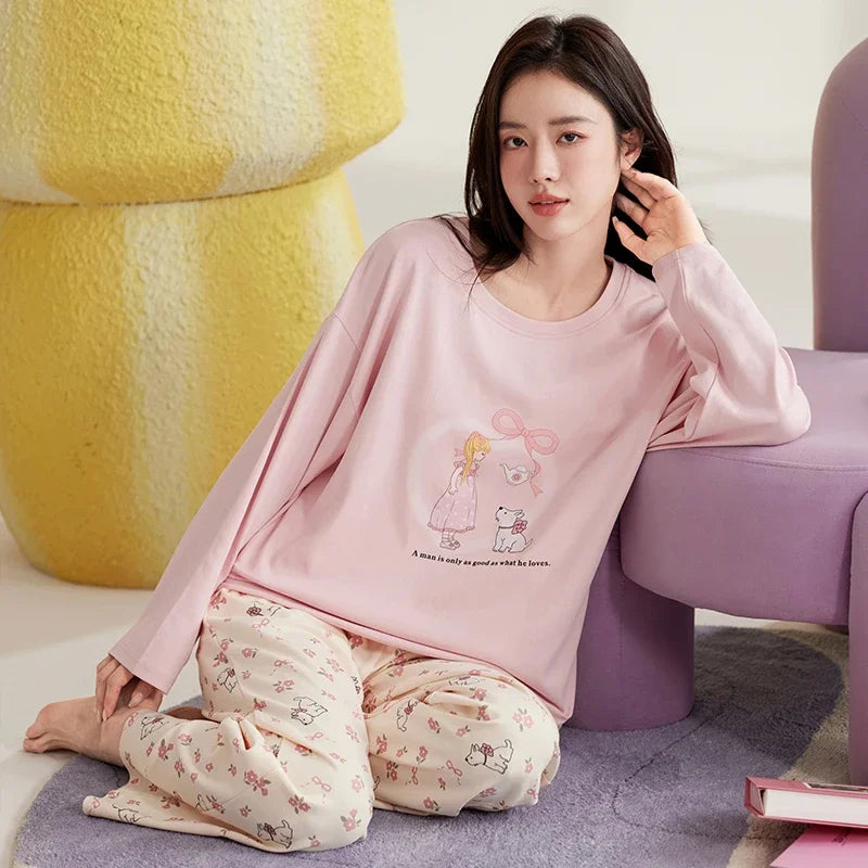 2 piece sleepwear with long pants
