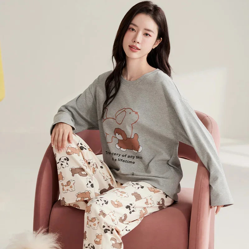 2 piece sleepwear with long pants