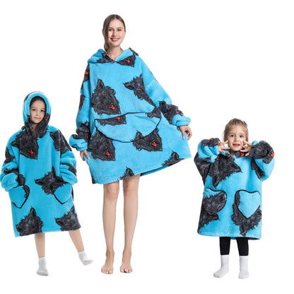 🦥 The Snuggly Sloth™ Oversized Blanket Hoodies for the Whole Family – Ultra-Soft Wearable Blankets in All Sizes for Kids, Teens & Adult
