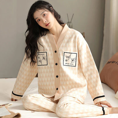 Soft Cute Sleepwear Cozy Pjs