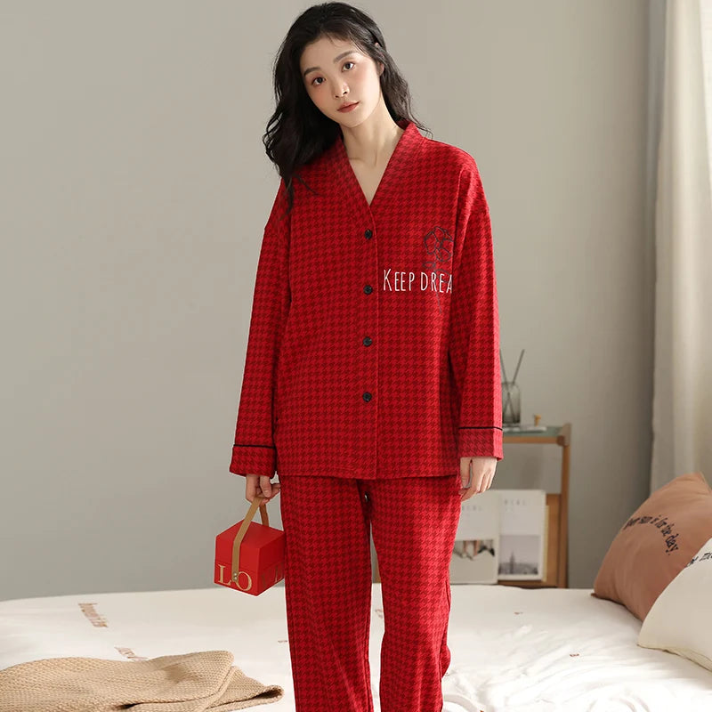 Soft Cute Sleepwear Cozy Pjs