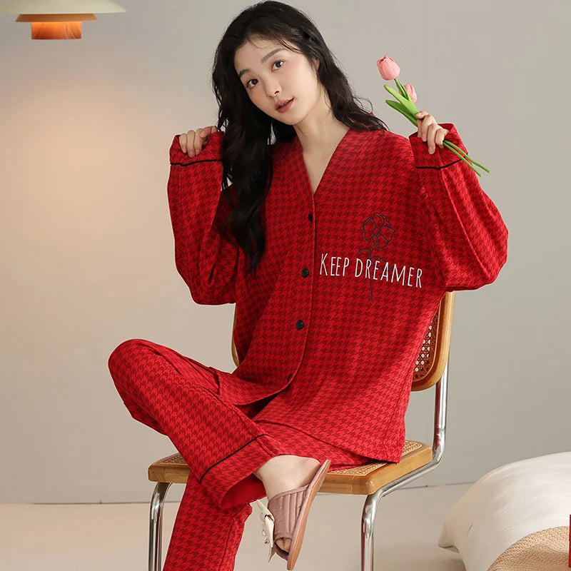 Soft Cute Sleepwear Cozy Pjs