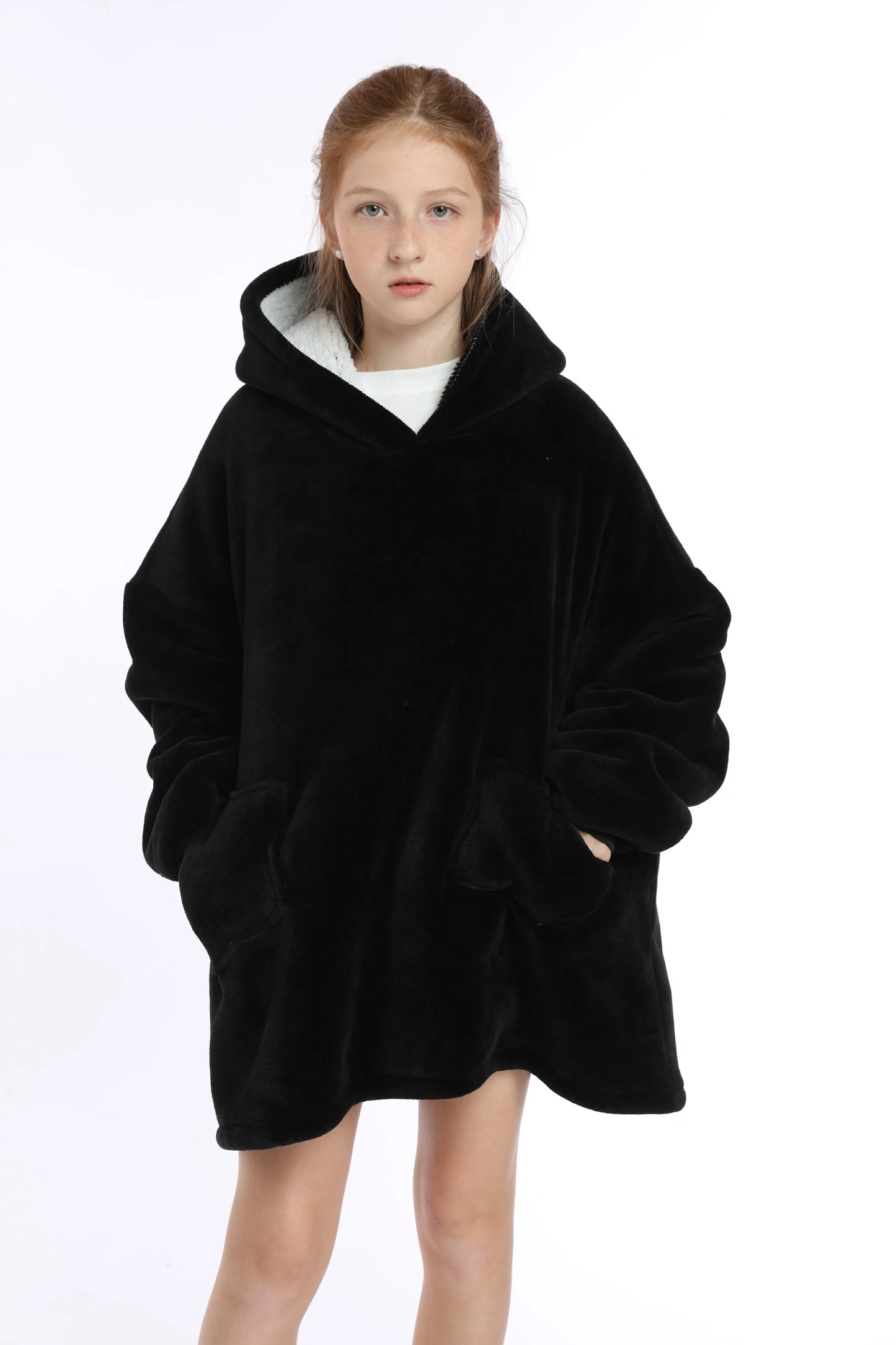 🦥 The Snuggly Sloth™ Cozy Warm Wearable Blanket Hoodie For Teens