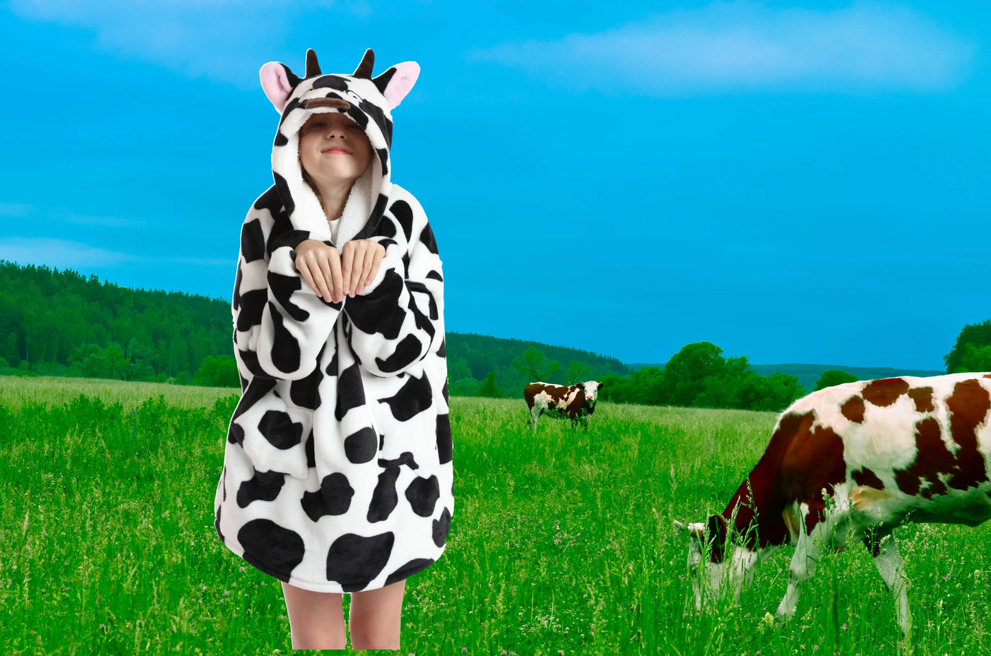 🦥 The Snuggly Sloth™ Cozy Warm Wearable Blanket Hoodie For Teens